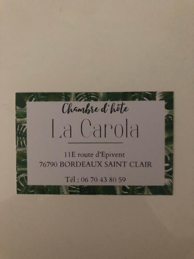 La Carola Bed & Breakfast Bordeaux-Saint-Clair Luaran gambar